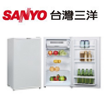 【來電~到府⊙▽⊙↘享優惠】SANYO 三洋『SR-93A5』92L單門小冰箱